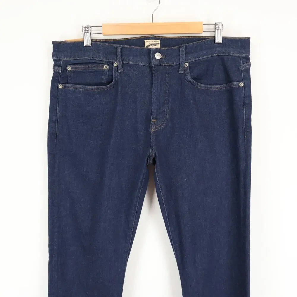 J.Crew 484 Slim Fit Stretch Jean Classic Aged Indigo Size 34x30 NWT